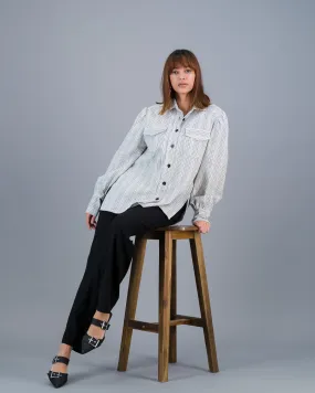 ALIA SET  - black and off white