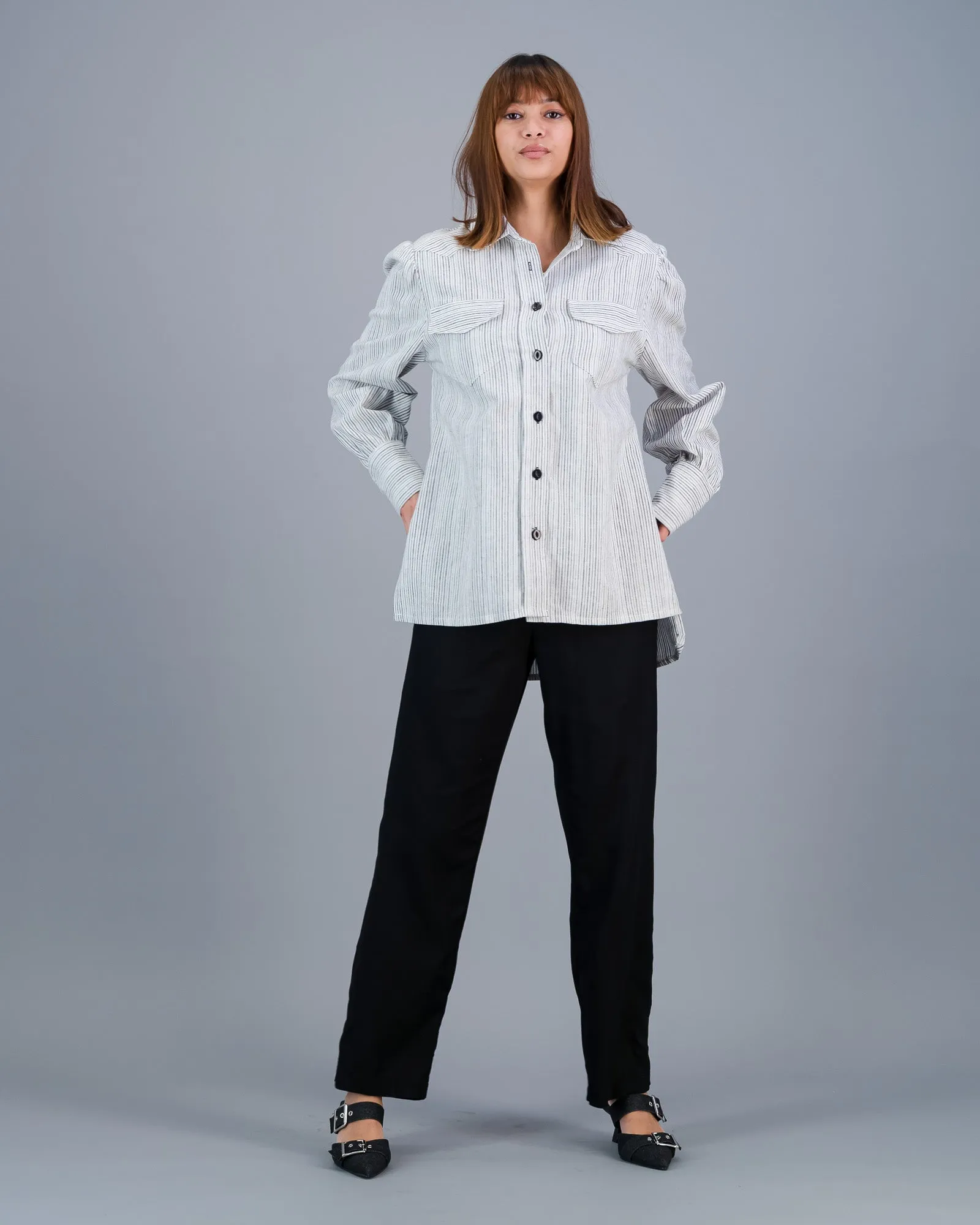 ALIA SET  - black and off white