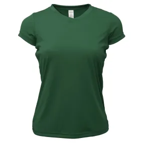 BAW Women's Dark Green Xtreme Tek T-Shirt