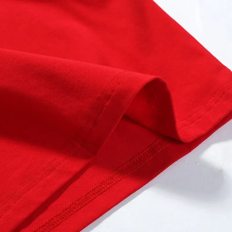 Casual SHAZAM Cotton T-Shirt for Men
