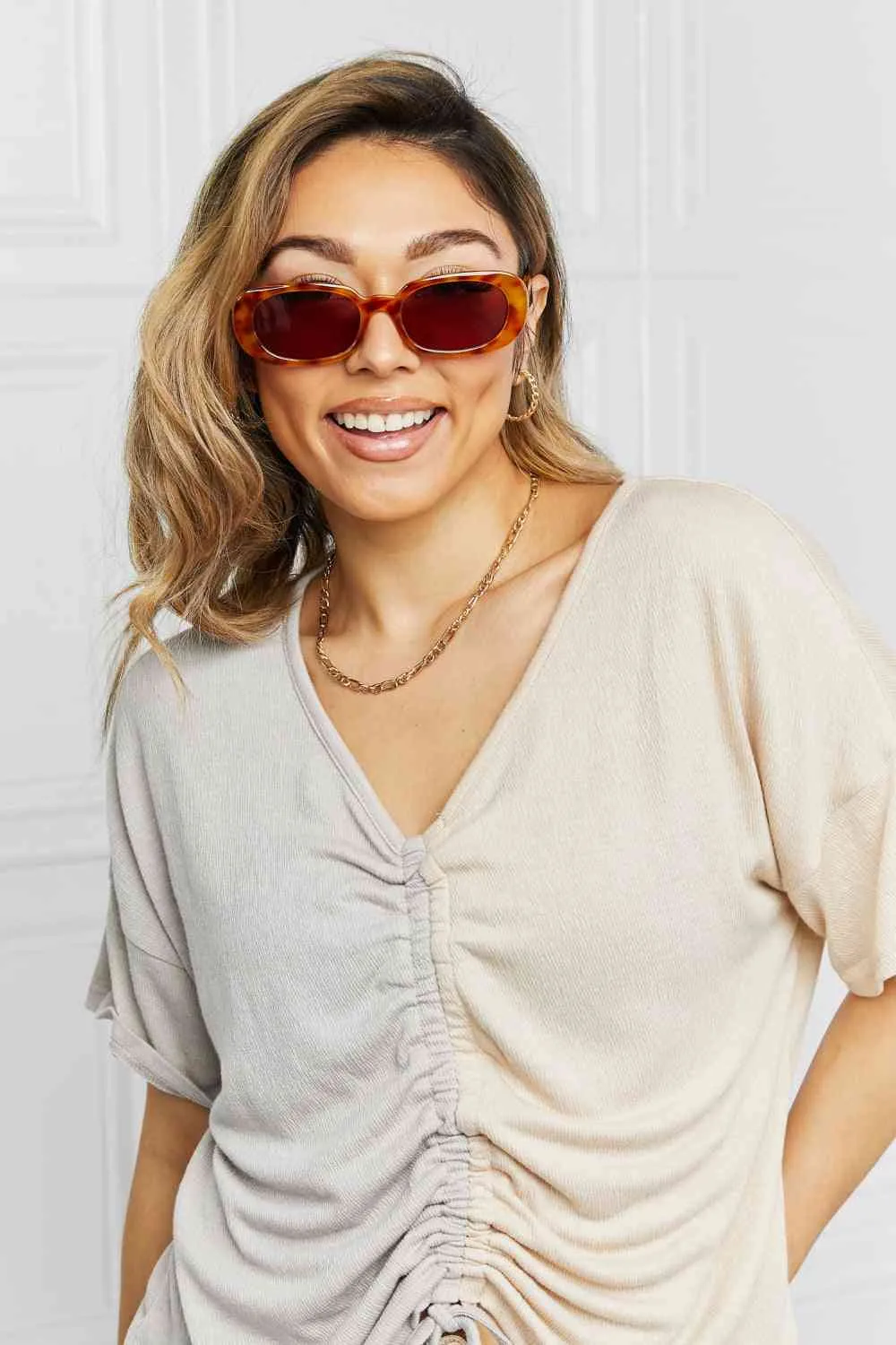 Chic Oval Full Frame Sunglasses