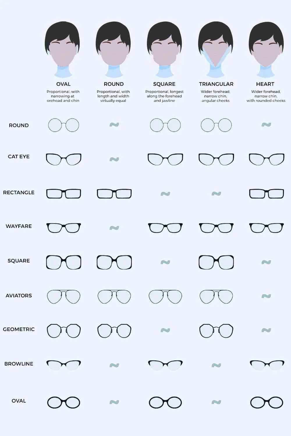 Chic Oval Full Frame Sunglasses