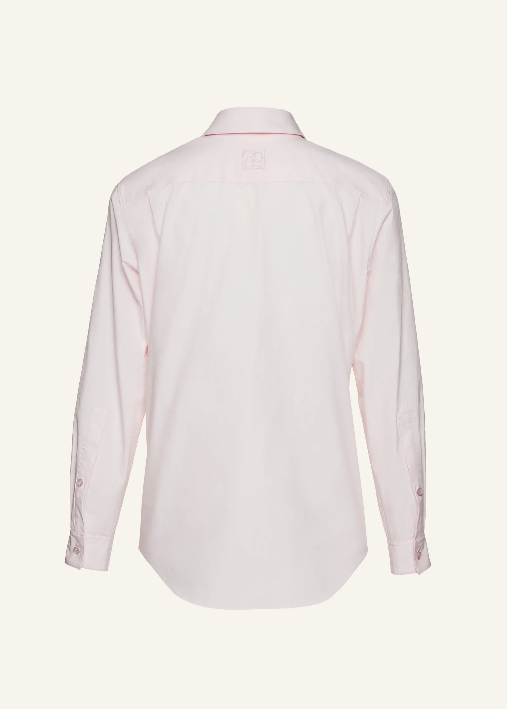 Classic cotton shirt in pink