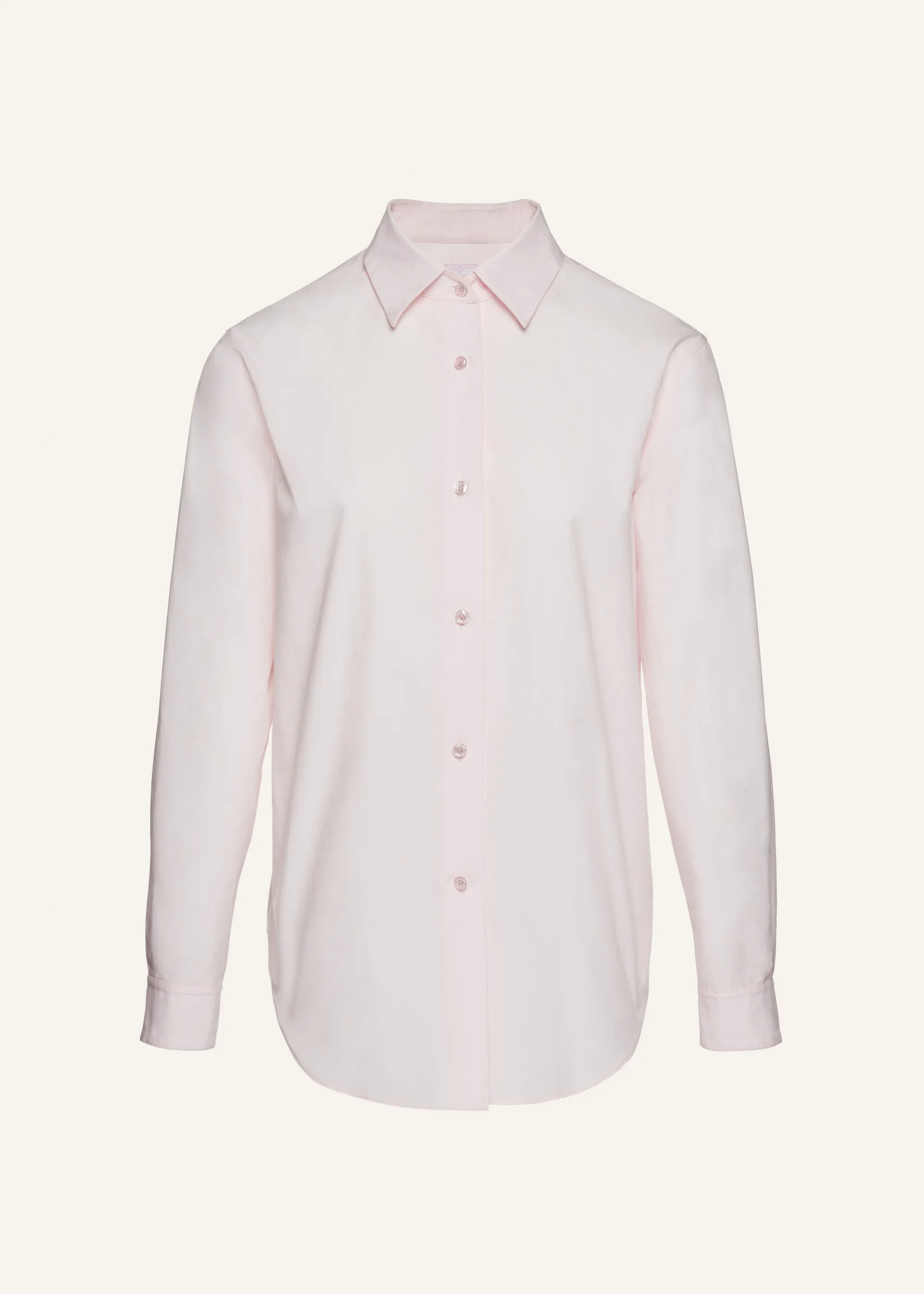 Classic cotton shirt in pink