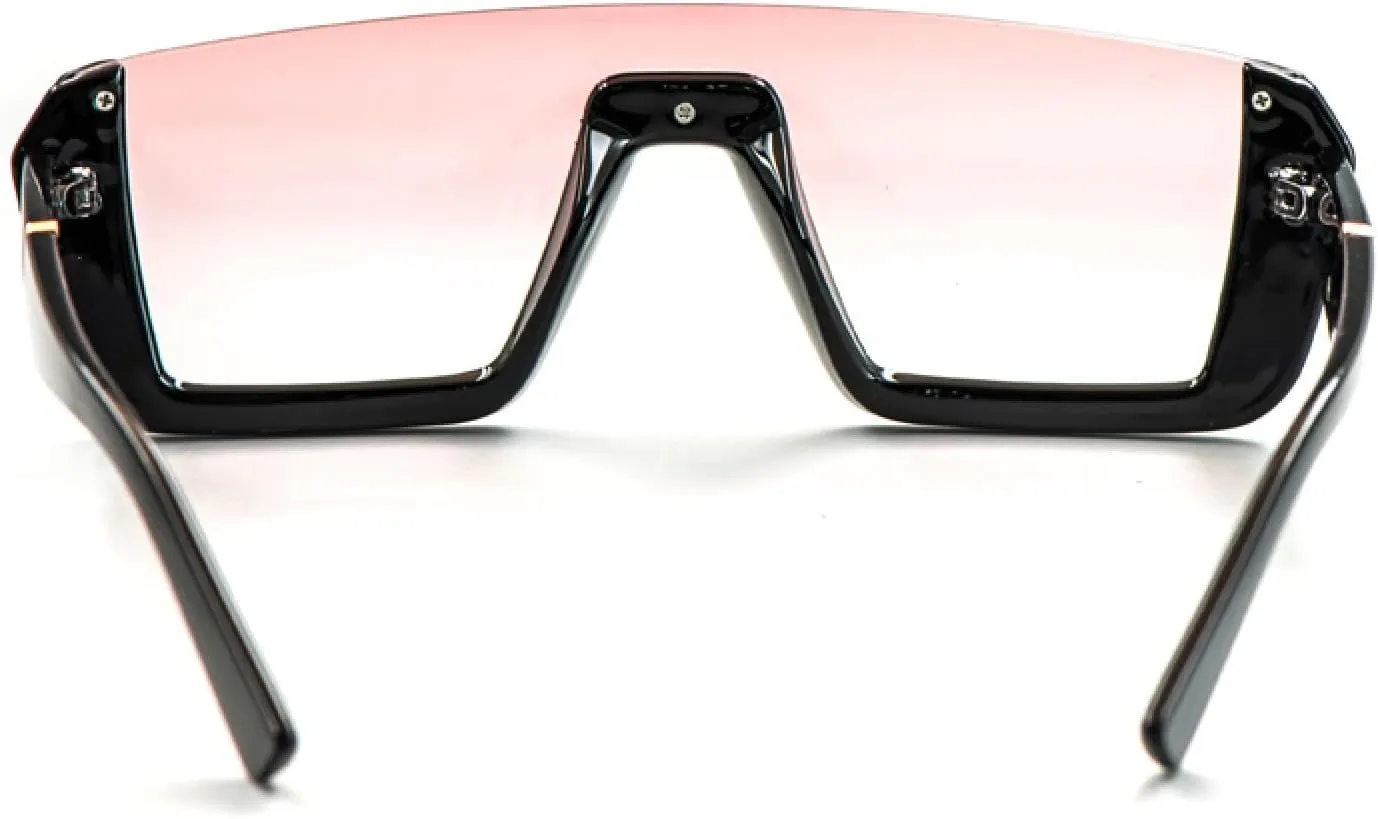 Half Frame Luxury Sunglasses for Men Women Fashion Uv400 Vintage
