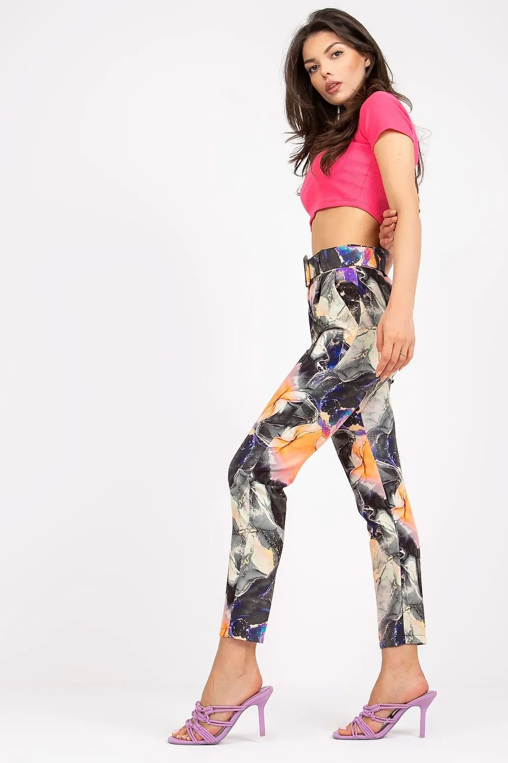 Holiday Chic Zipper Pants