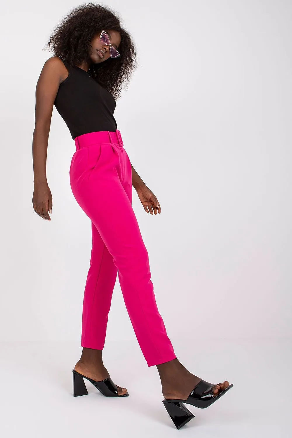 Holiday Chic Zipper Pants