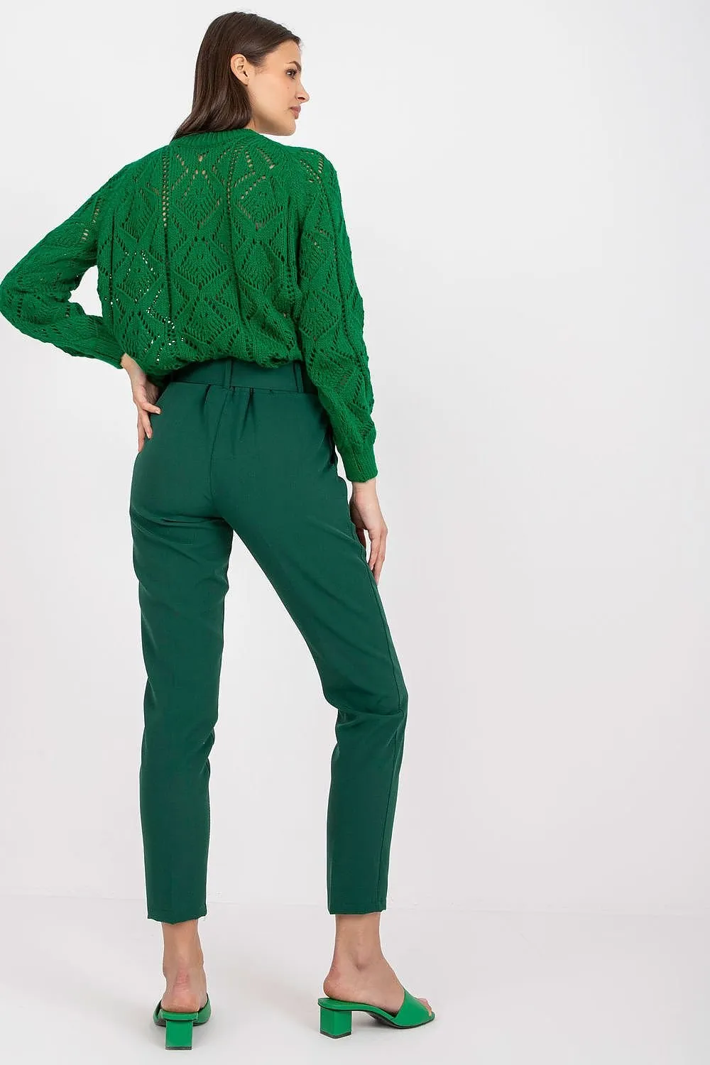 Holiday Chic Zipper Pants