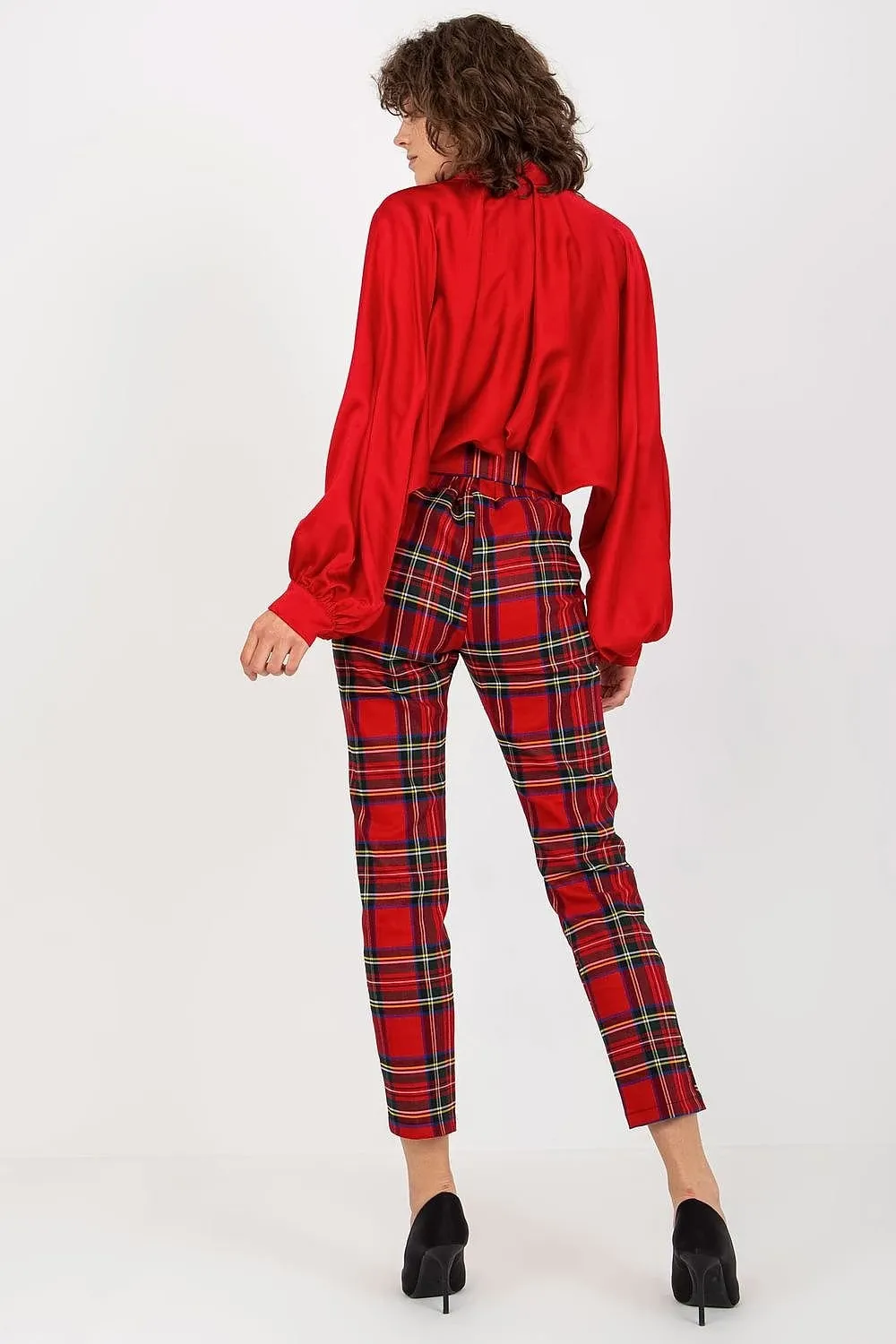 Holiday Chic Zipper Pants
