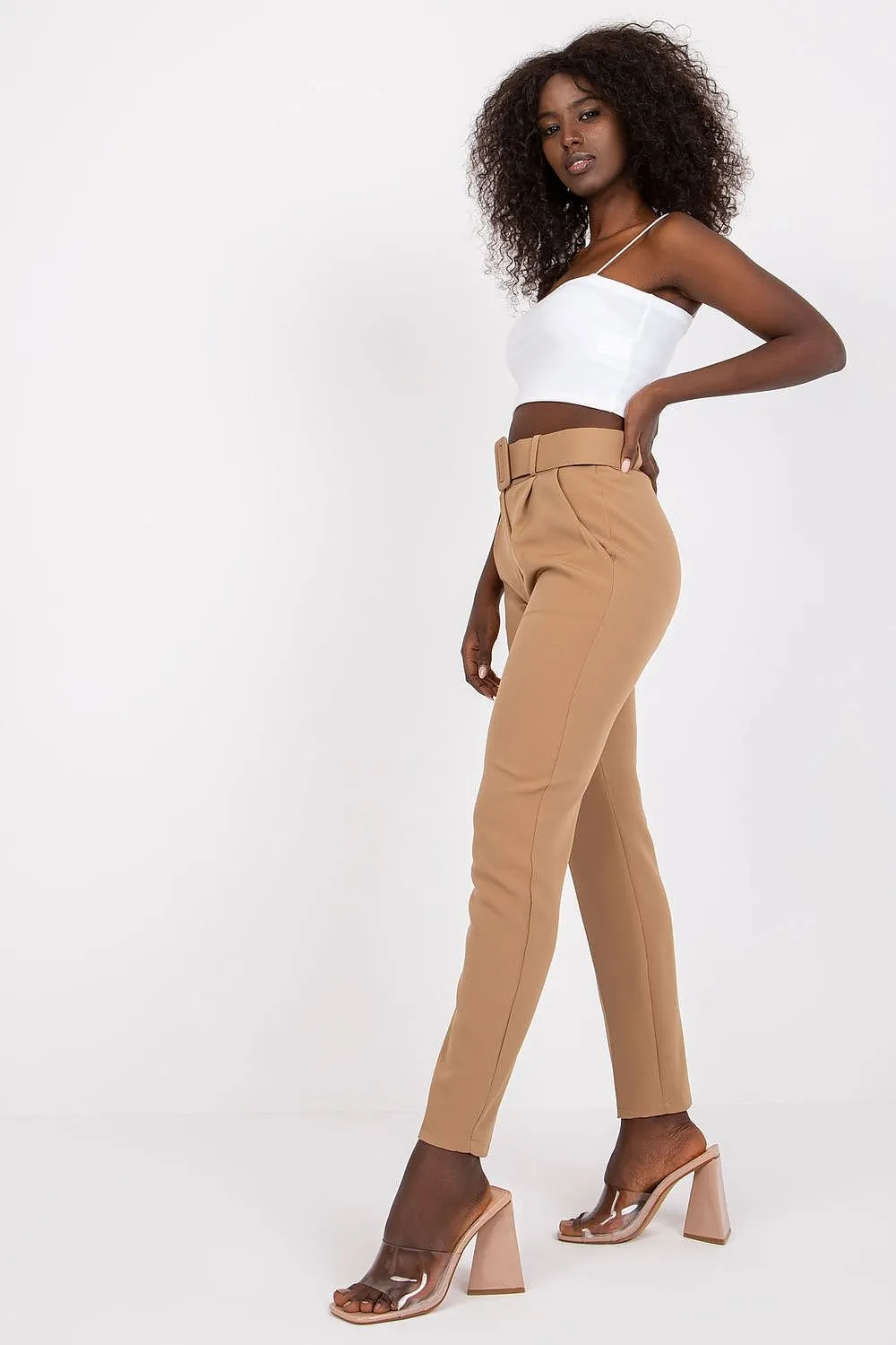 Holiday Chic Zipper Pants
