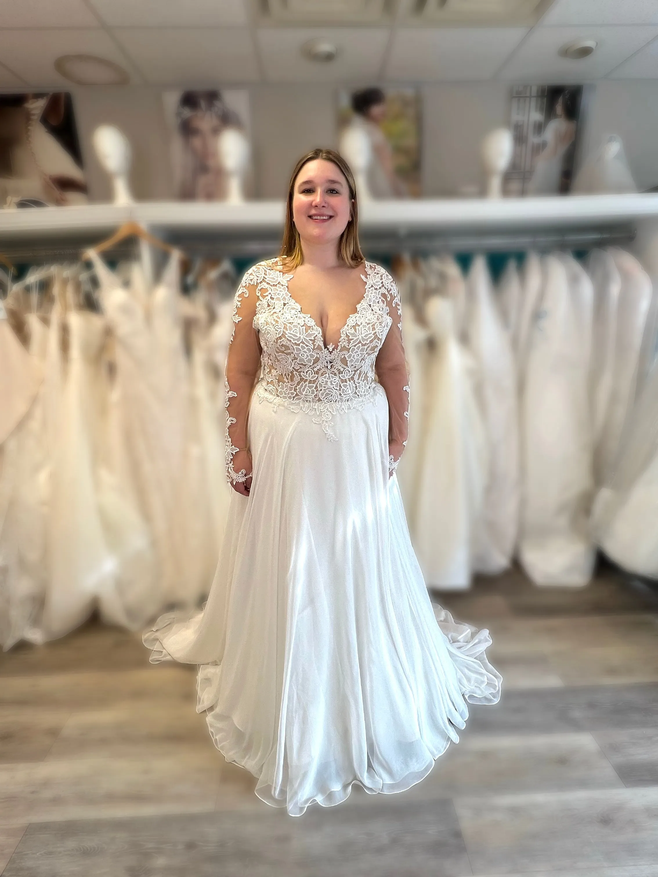 Lillian West 6422 Wedding Dress Sample