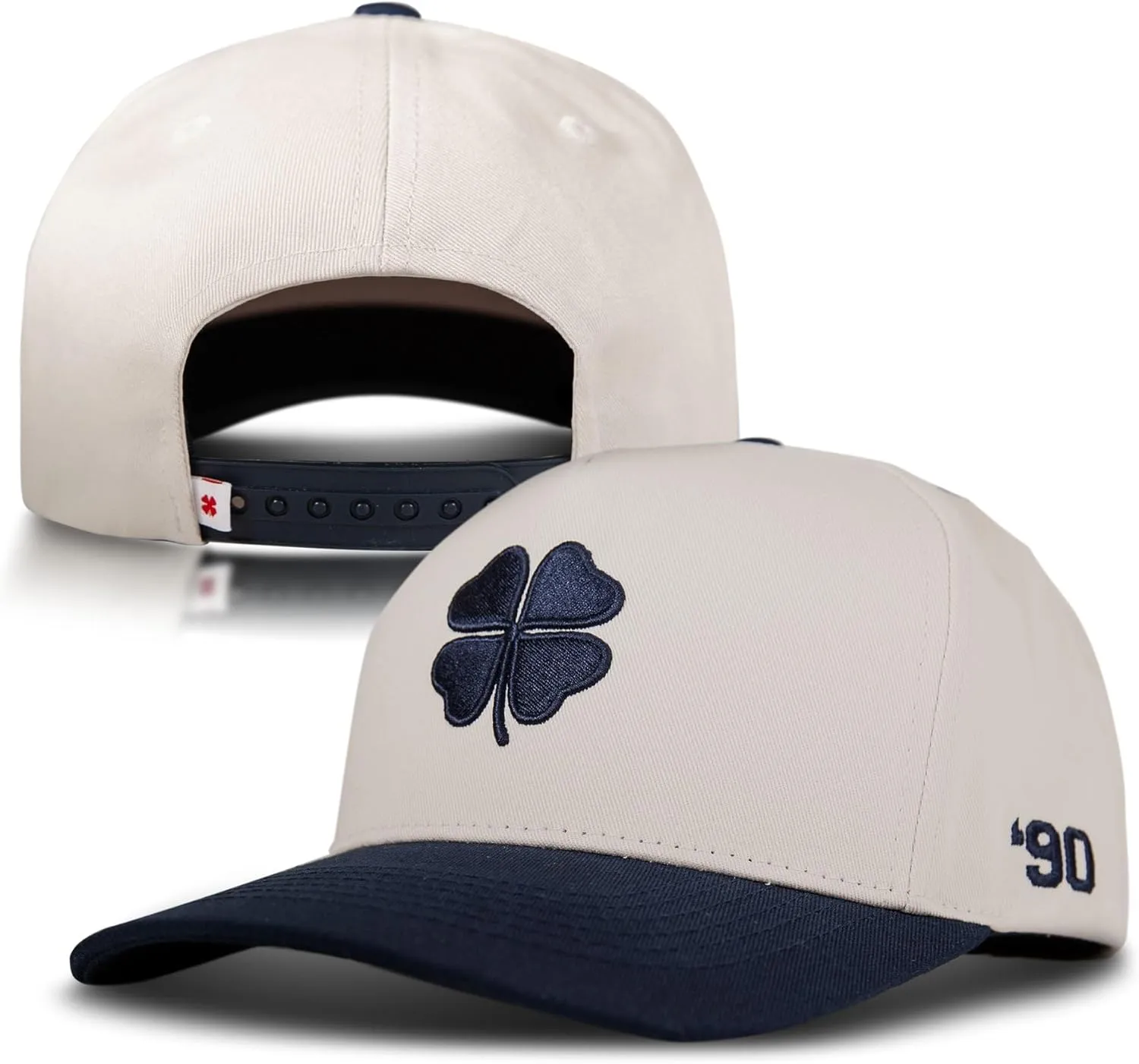 Lucky Brand Snapback Hat | Adjustable | Baseball Cap | Retro | American Heritage | 5 Panel Design | Cotton Canvas