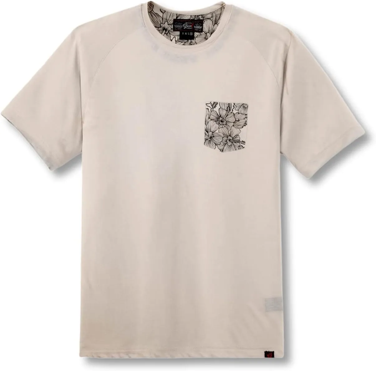 Men's Casual T-Shirt with Chest Pocket - Soft, Breathable, Slim Fit Tee for Everyday Wear