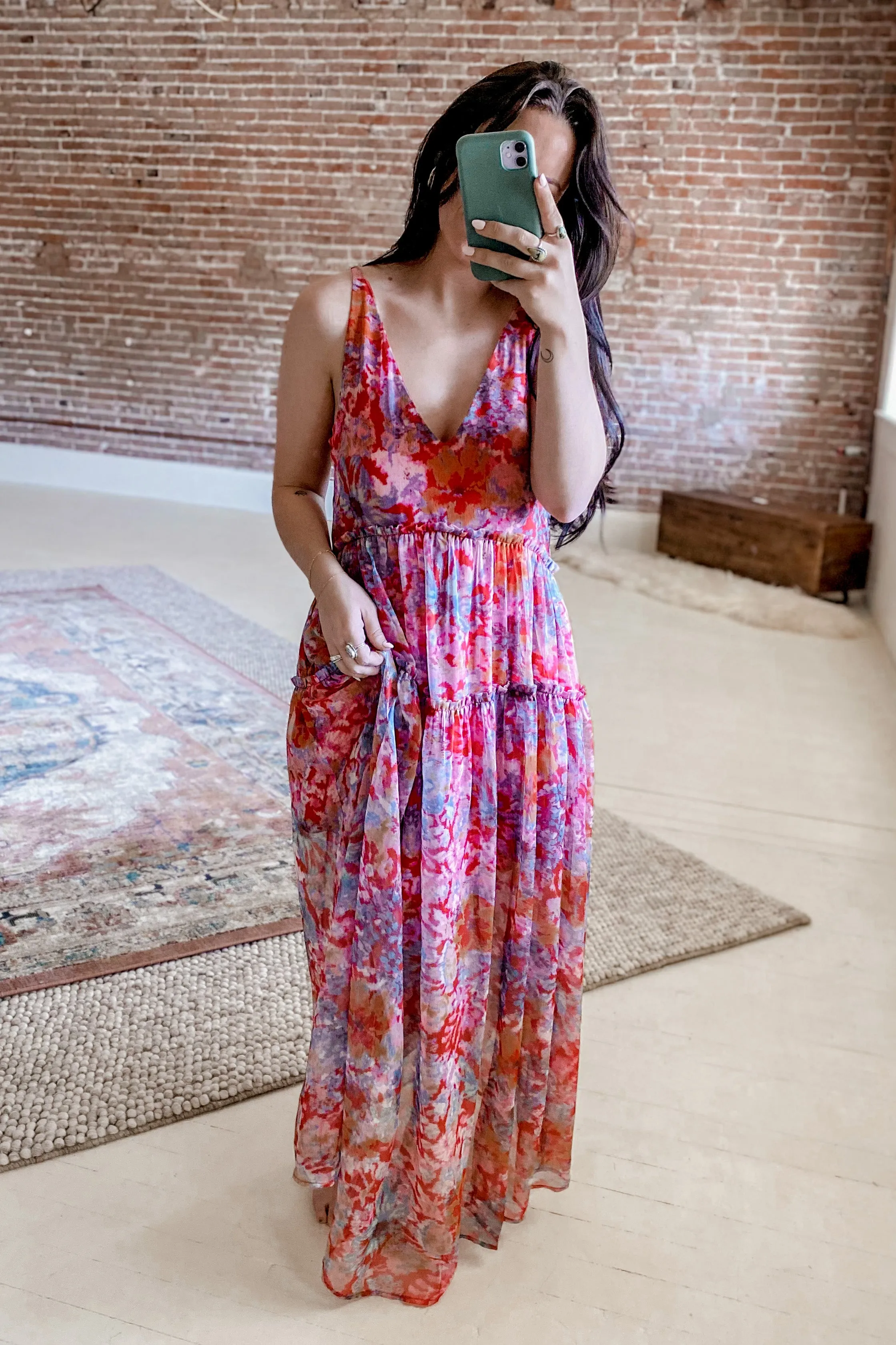 Pure Romance Tiered Maxi