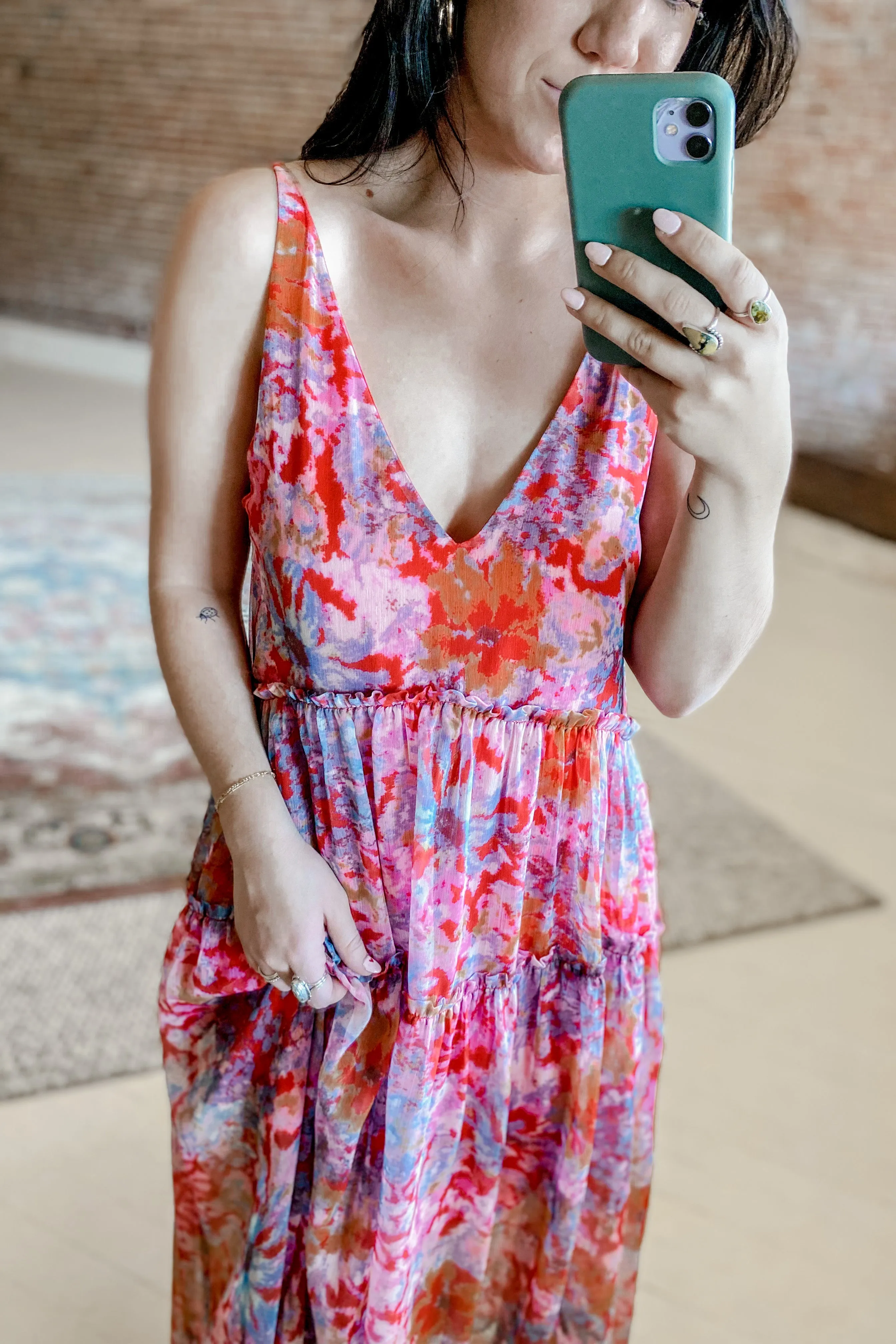 Pure Romance Tiered Maxi
