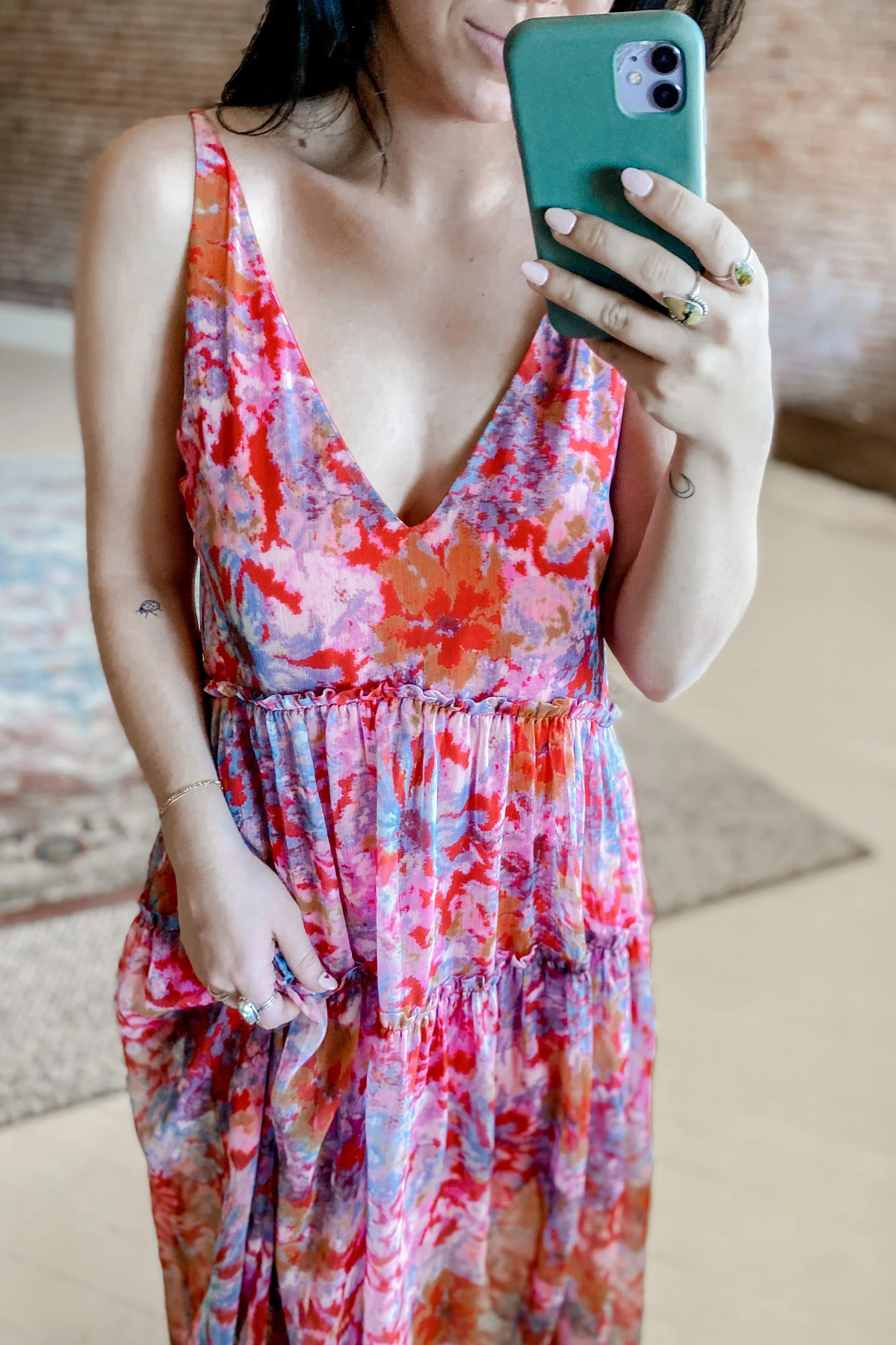 Pure Romance Tiered Maxi