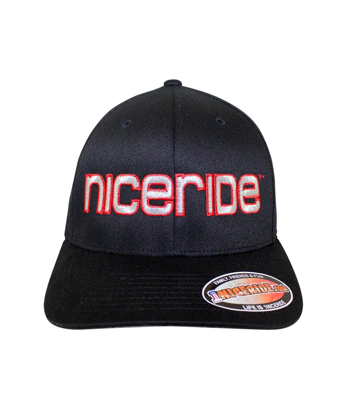 "Bold Tower" Black Classic Flexfit Hat