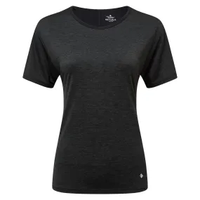Ronhill Tech Glide Short Sleeve Tee (Womens) - All Black