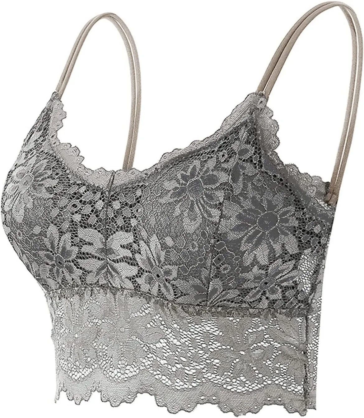 Sexy Bras for Women V Neck Lace Thin Seamless Push Up Lingerie Bras Breathable No Underwire Plus Size Comfy Bralettes