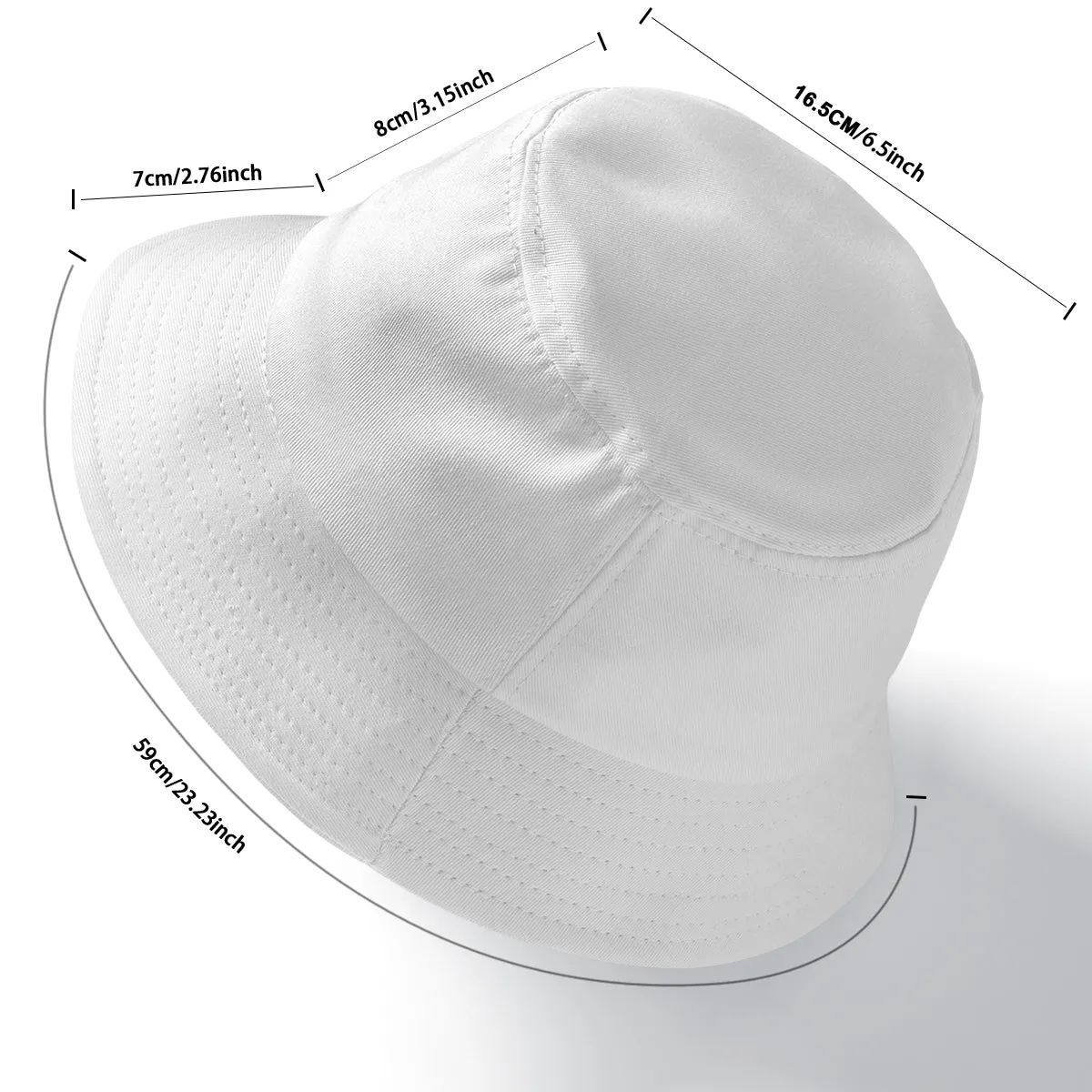 Sixty Eight 93 Logo White Aqua Blue Bucket Hat
