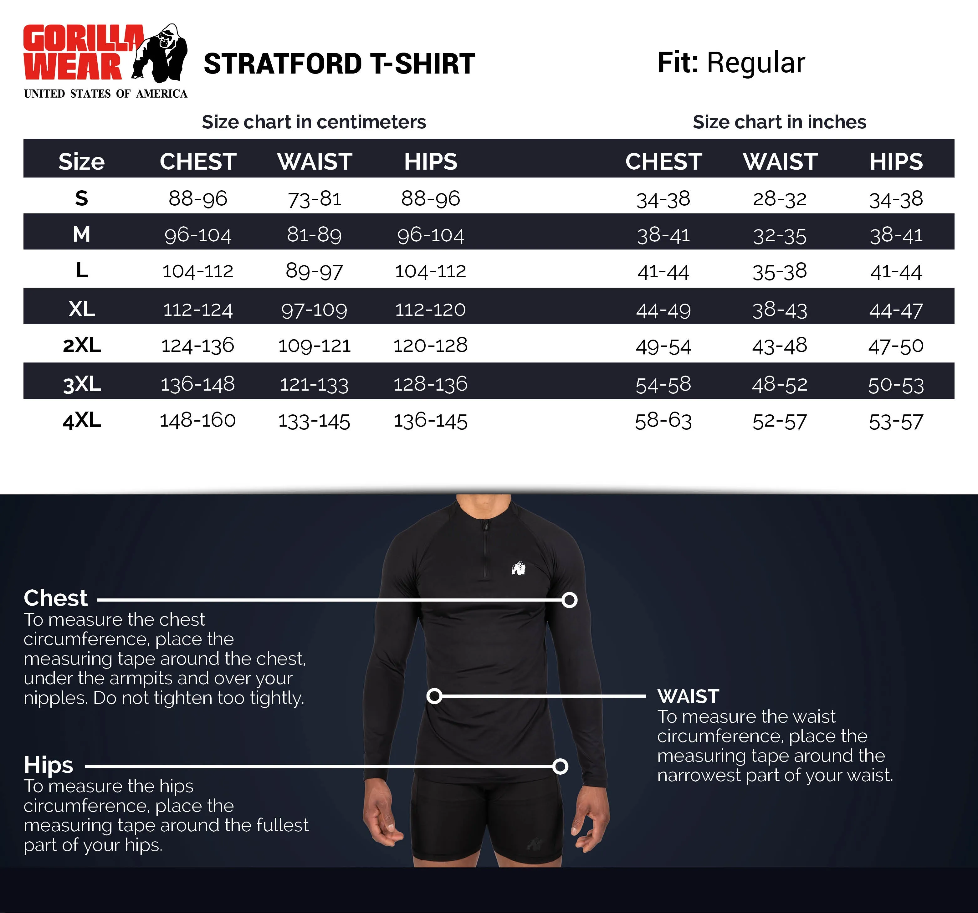 Stratford T-Shirt - Black