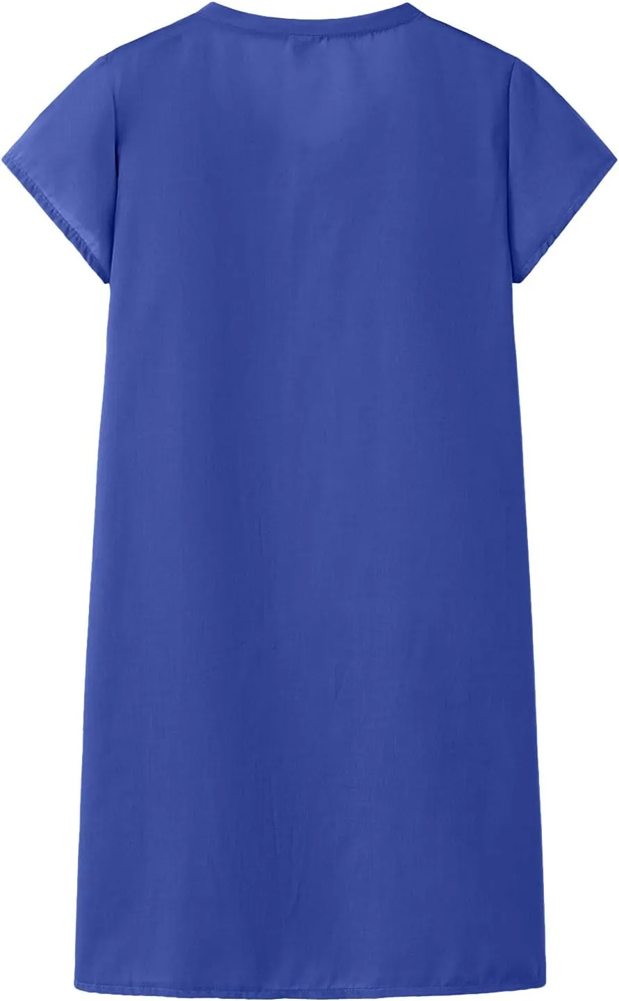 Summer Dress, Casual T Shirt Dress for Women Flowy Tunic Dress with Pockets Reg and Plus Size