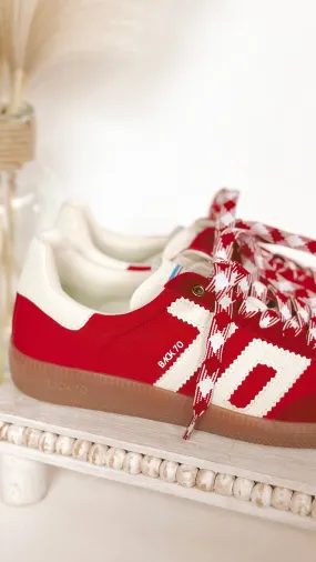 The Back 70 Ghost Sneakers - Red