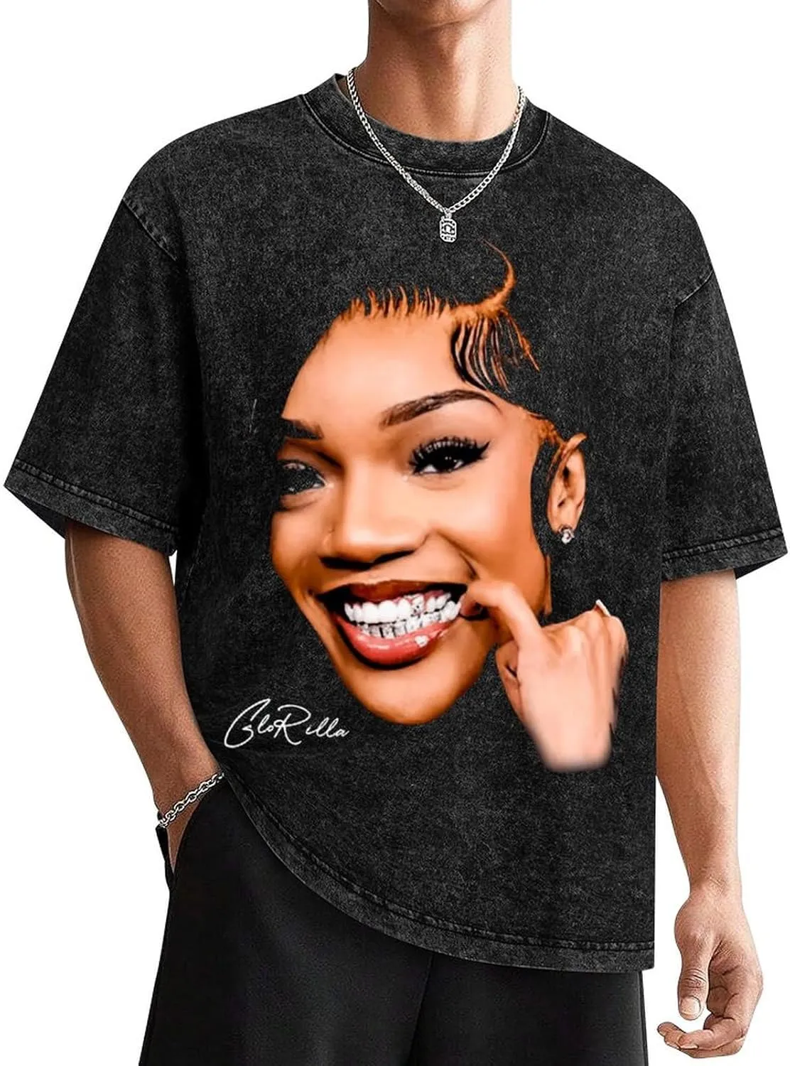 Women's Shirt,Washed Tshirt Cotton Round Neck Tshirt Classic T Shirt for Men Breathable Shirts