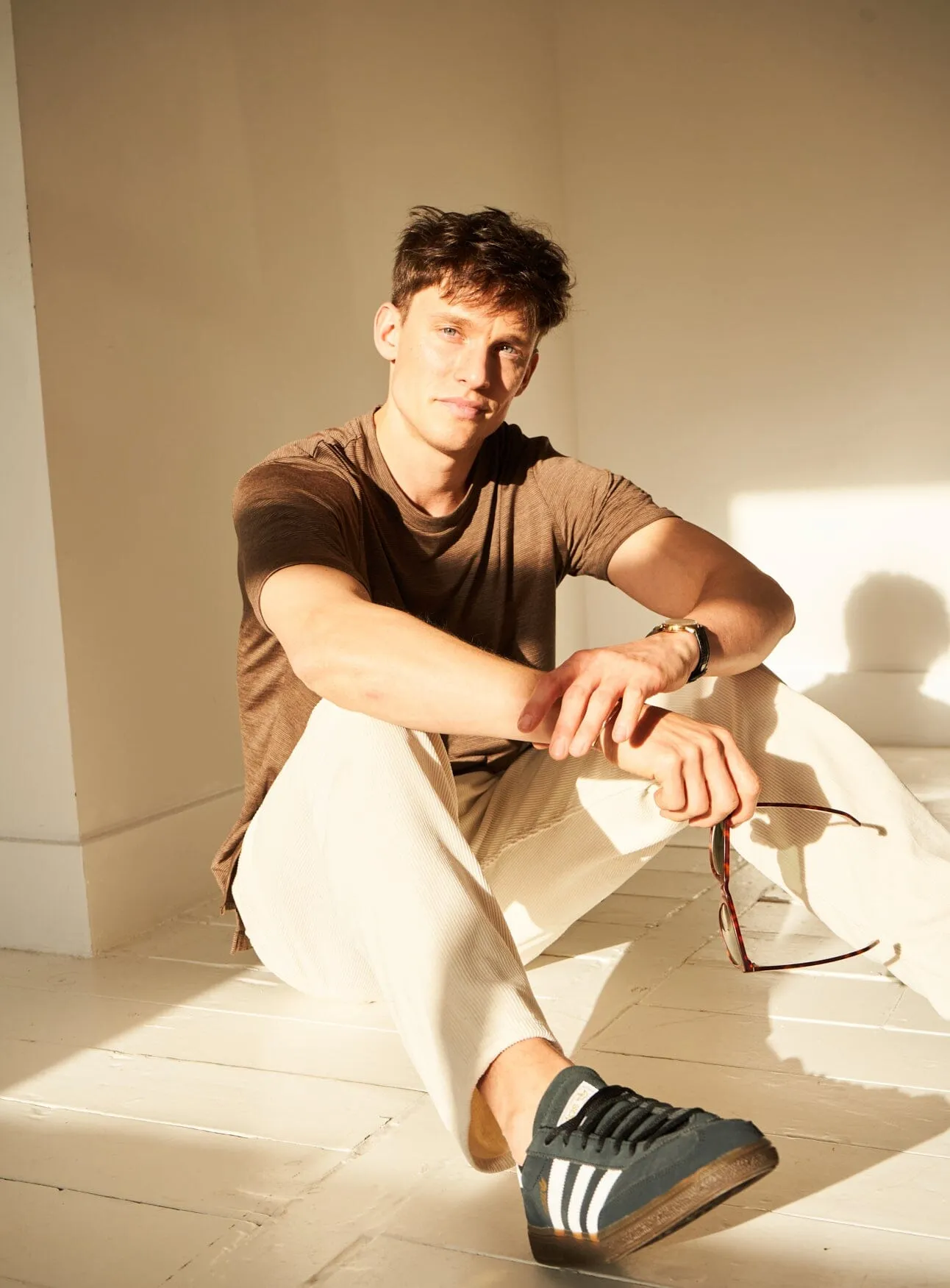 ZQ Merino Wool Jersey Tan stripe Neem T