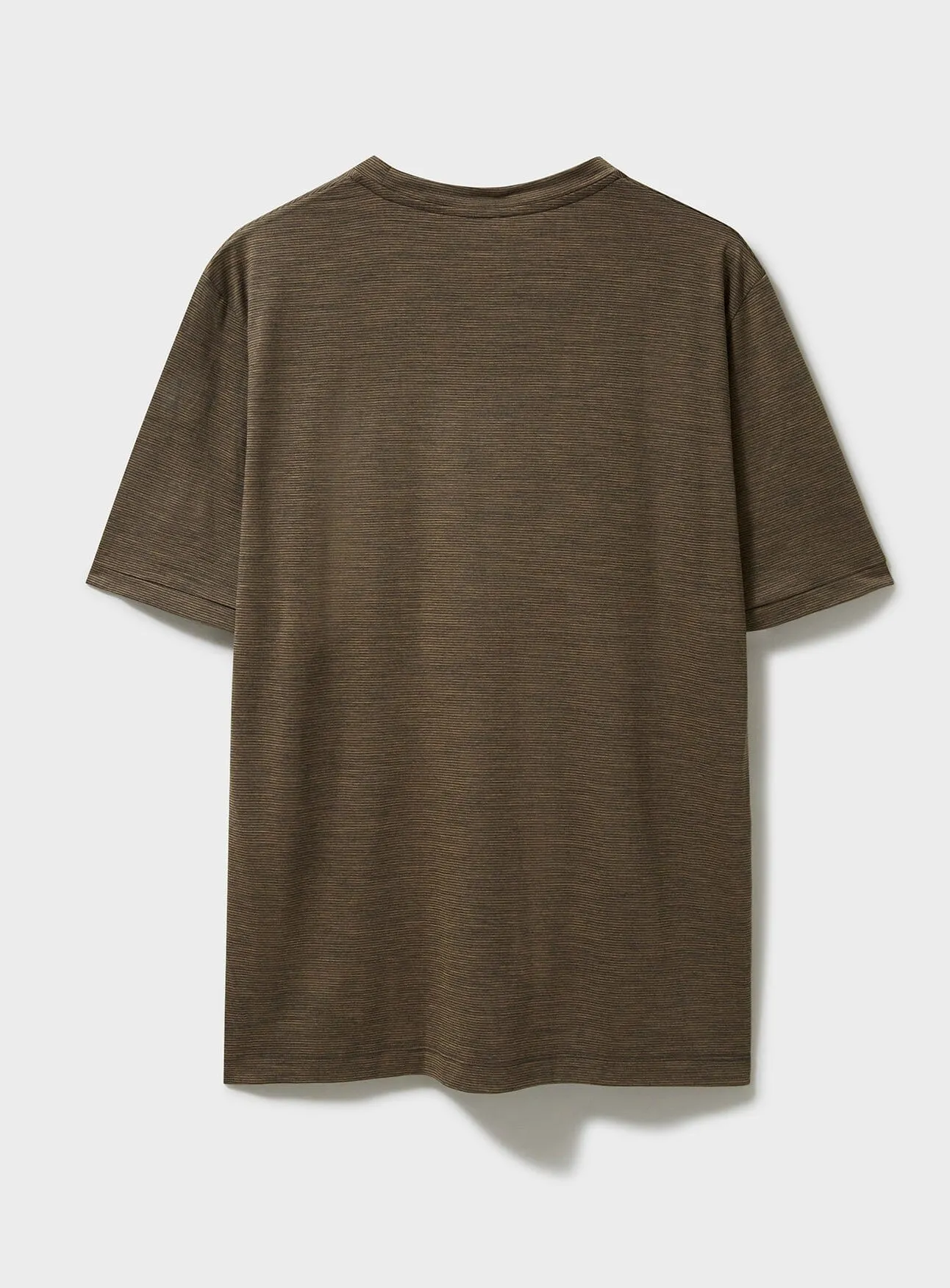 ZQ Merino Wool Jersey Tan stripe Neem T