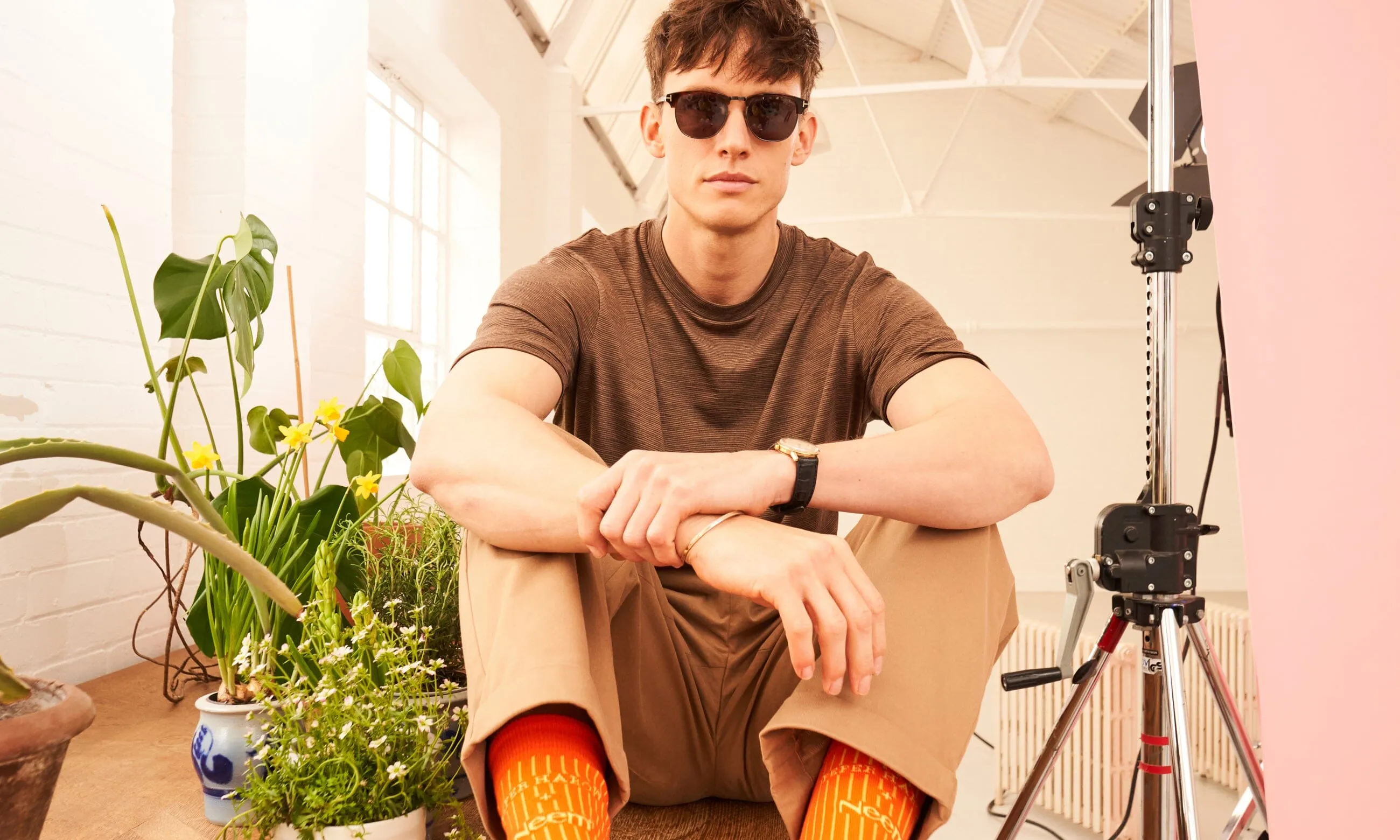 ZQ Merino Wool Jersey Tan stripe Neem T