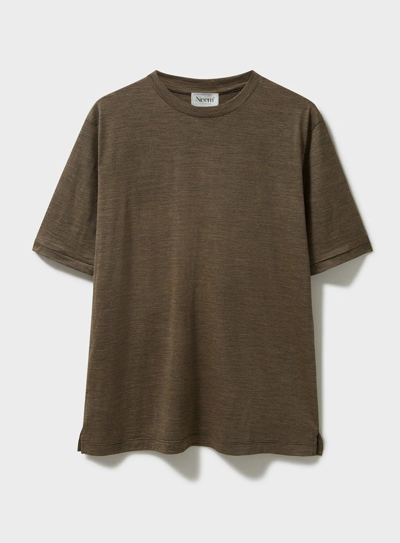 ZQ Merino Wool Jersey Tan stripe Neem T